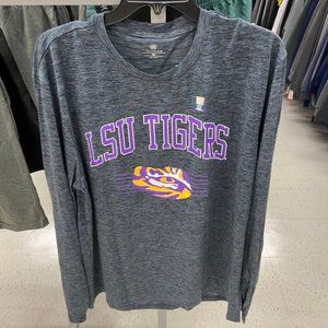 LSU Tigers Men's Dry Fit Long Sleeve Tee